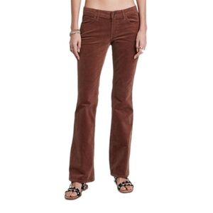 NWOT Wild Fable Corduroy Low Rise Brown Flares 4